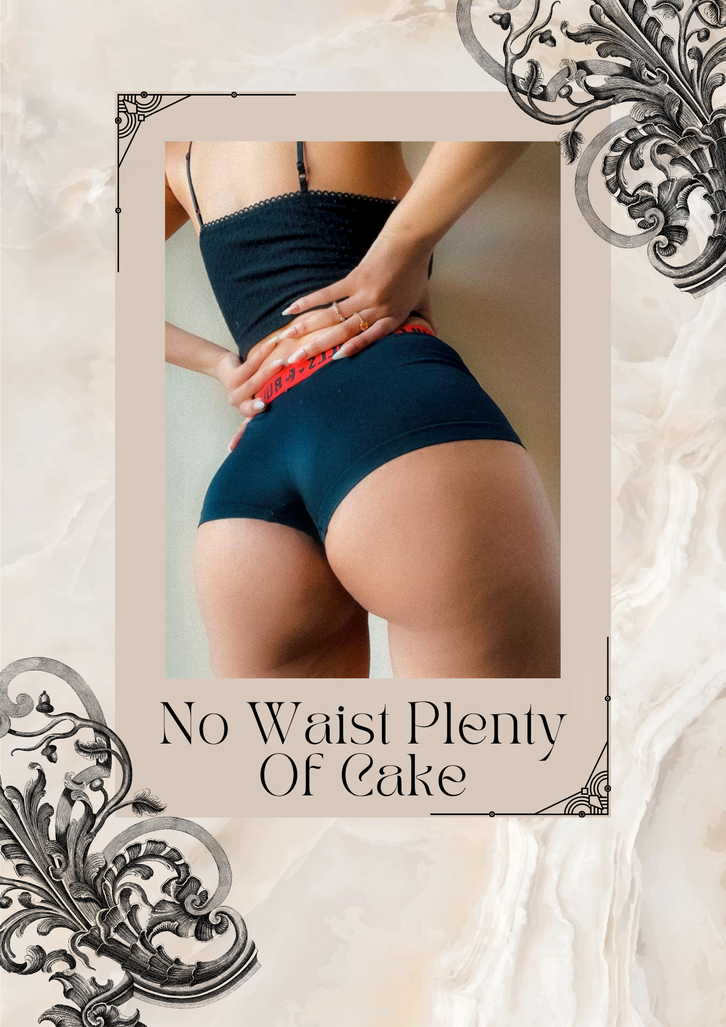 No Waist Plenty of Cake How to Lose Weight & Keep Your 🍑 COMING SOON!